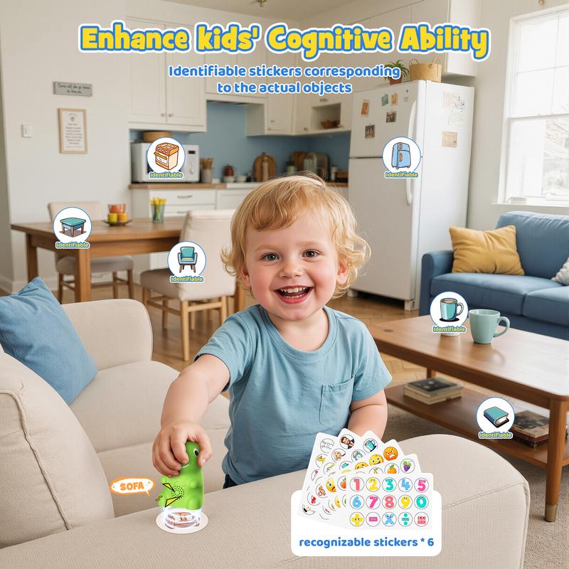 Dinosaur Talking Flash Cards with Interactive Learning Stickers