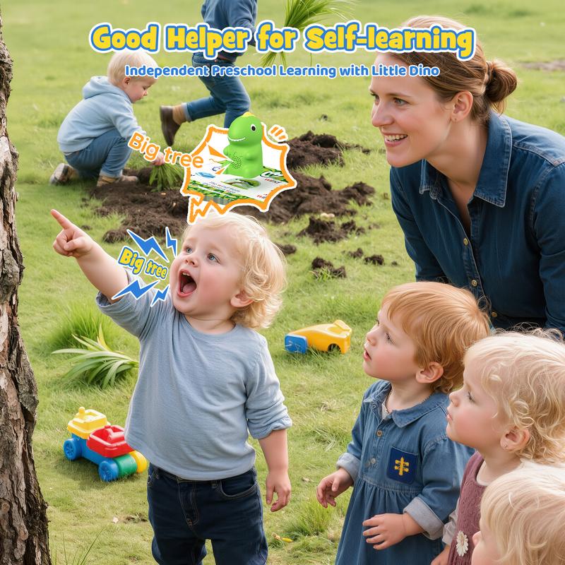 Dinosaur Talking Flash Cards with Interactive Learning Stickers